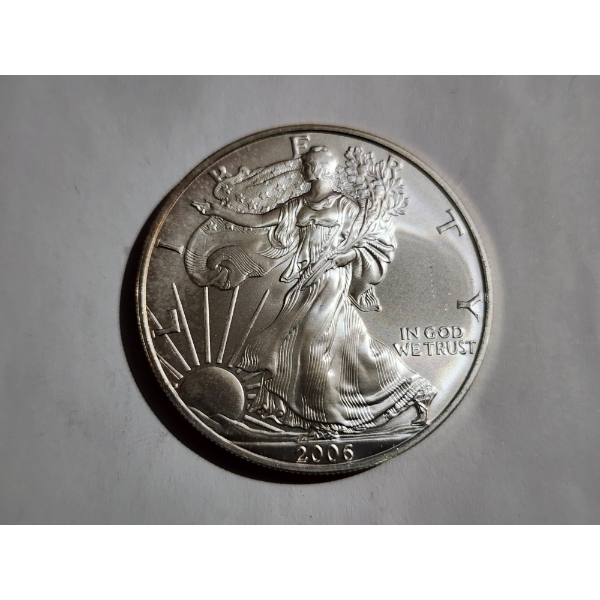 2006 American Eagle 1 Oz Fine Silver Round