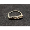 Image 2 : 10K Gold Ring Ft. Clear Stones Weighing 2.3 Grams