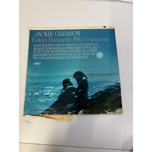 Jackie Gleason Today's Romantic Hits/ for lovers only - Capitol Records - High Fidelity - Signed