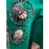 Image 1 : Charming Wrought Iron Candle Holder Balls With Beeswax Candles, (8"x8" & 6"x6")