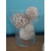Image 2 : Grouping - Home Decor Items Including Glass, Vase, covered Jar & Contents