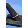Image 3 : 10K Gold Ring With Rubies & Diamonds - Size 7 - Weight: 1.7g