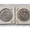 Image 1 : 90% Silver United States Half-Dollar Assortment (Walking Liberty) - AFV: $1.00