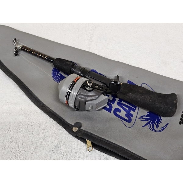 Zebco 33 Spincast Rod and Reel Combo with Case