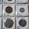 Image 4 : Two Binder Pages Filled with Assorted Mexico Coins 