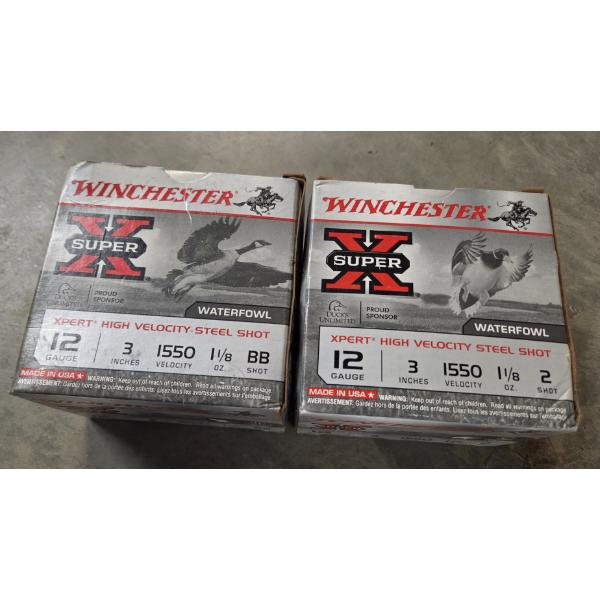 Two New Boxes Of Winchester Super X Shells