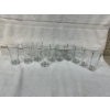Image 3 : Shot Glasses - 4 with Flared Top - 6 Tube Shot Glasses