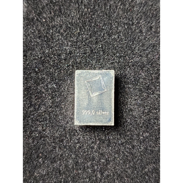 1 Gram Valcambi .999 Fine Silver Bar