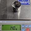 Image 4 : Antique Sterling Silver Repoussé Napkin Ring - 14g
