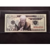 Image 1 : 2020 Re-Elect Donald J. Trump Campaign Collector Bill In Protective Holder - Mint Condition