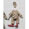 Image 6 : 3 Vintage Wooden Clown Dolls 