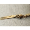 Image 4 : 14K Yellow Gold Herringbone 8" Bracelet TW: 2.9g