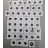 Image 1 : Assorted Years Lincoln Wheat Cents In Coin Holders - Face Value: $0.48