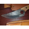 Image 3 : 2 Items One Lot - Vintage Knives In Leather Sheath Each - Western USA & HUUSK Japan - See Pics