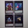 Image 1 : Four Assorted Holo Rare XYZ Yu-Gi-Oh Trading Cards ~ NM 