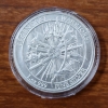 Image 3 : 1 Oz .999 Fine Silver Legendary Warriors Eric Bloodaxe Round in Protective Capsule 