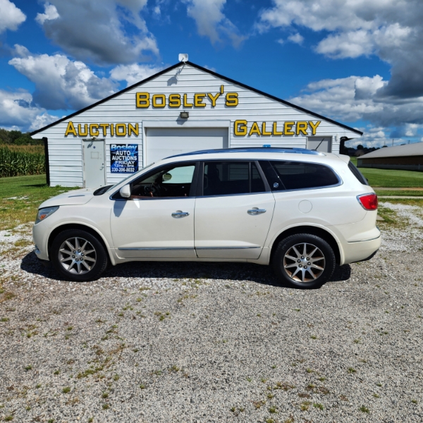Nice White 2013 Buick Enclave ~ 3.6L V6 Engine ~ 4D AWD SUV ~ 138,969  Miles ~ THREE ROW SEATS