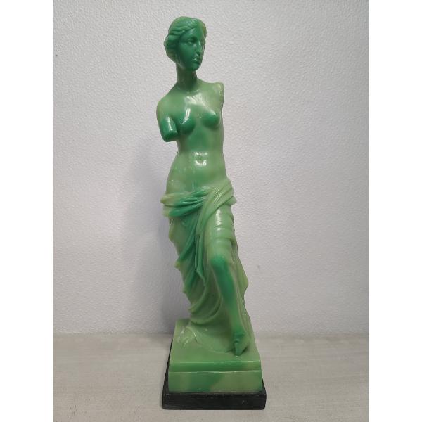 Vintage A. Santini Venus De Milo Italian Made Jade Sculpture Classic Figure