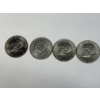 Image 3 : Eisenhower Dollar Coins 1776-1976 - 40% Silver - 4 Total Coins - FV $4.00