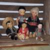 Image 7 : Group Of Small Dolls As Shown  6" To 12"  Various Styles