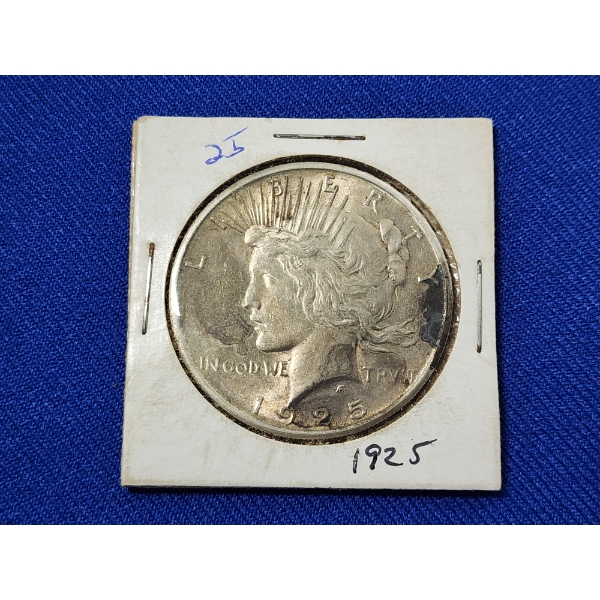 1925 90% Silver Peace Dollar
