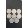 Image 4 : U.S 1965, 1966, 1967, 1968, 1969 Philadelphia/Denver Mint 40% Silver Kennedy Half Dollars - FV: $4