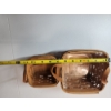 Image 8 : (2) Square Longaberger Baskets with Leather Handles and Plastic Liners - Excellent Condition! 