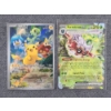 Image 1 : Pikachu 027 Black Star Promo & Forretress EX Near Mint Pokemon Trading Cards 