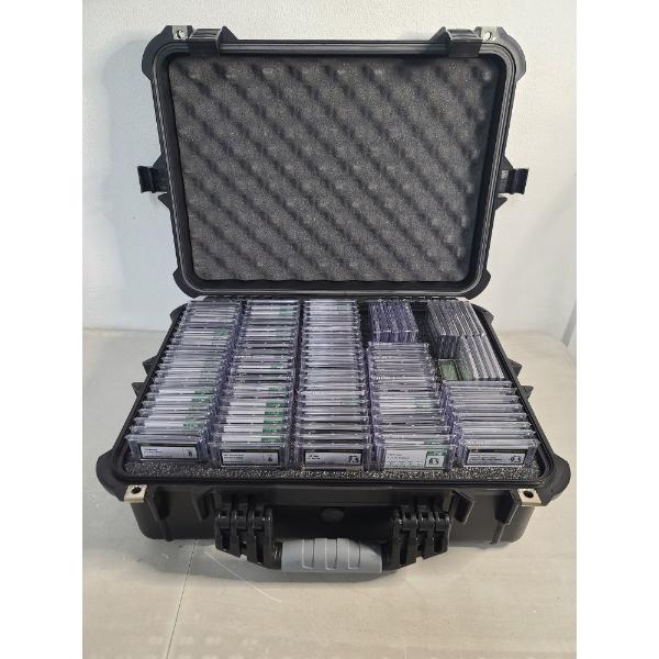 Heavy Duty Case Club Case With Custom Foam Inside - Perfect For Slabbed Cards! (CARDS NOT INCLUDED)