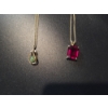 Image 1 : Two 16'' Gold Tone Chains With Beautiful Pendants