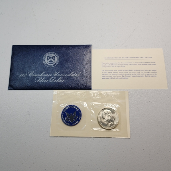 United States 1973-S Eisenhower 40% Silver Dollar 