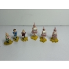 Image 1 : Lollipop Guild Puzzle Piece Figurines - Hallmark 1999