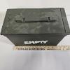 Image 5 : US Military Style Steel Ammunition Can Lot With Cable Gun Lock And Nylon Bore Cleaning Brush