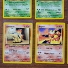 Image 3 : Six Assorted Vintage 1st Edition Pokemon Trading Cards 