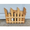 Image 2 : Wooden Bird House & Fence Decor