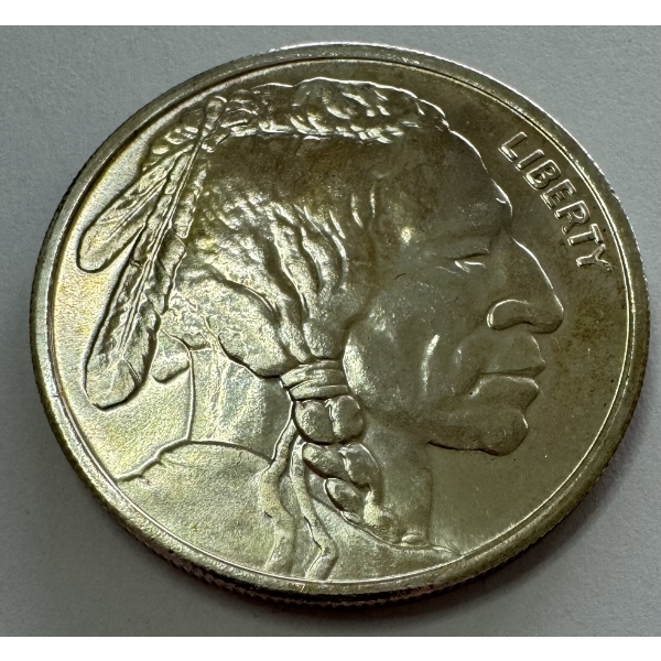  1 Troy Ounce .999 Fine Silver Buffalo Round - Mint Condition! 