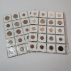 Image 14 : Two Binder Pages Filled with Assorted World Coins: Great Britain & British Caribbean Territories