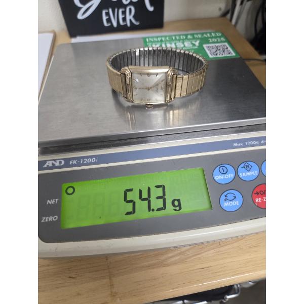 10K Gold Filled Mens Watch 