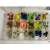 Image 7 : Plano Tackle Box Carrying Case with 3 boxes of Fishing Lures, Hooks, Etc - In Great Shape!
