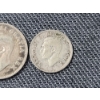 Image 3 : Two 80% Silver 1950 Canadian Coins - One Dime & One Quarter