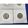Image 10 : 6 Silver Mercury Dimes Assorted Years FV: $0.60