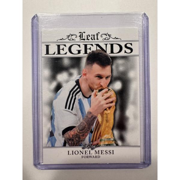 2024 Exclusive Edition Lionel Messi Leaf Legend Soccer Trading Card - Mint Condition - Exceptional 