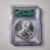 Image 1 : ICG MS69 GRADED 1999 Silver 1 Oz American Eagle ~ Perfect For Any Level Collector!