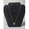 Image 1 : 14K Yellow Gold Heart with Diamonds Pendant Necklace -18" - TW: 5.7g