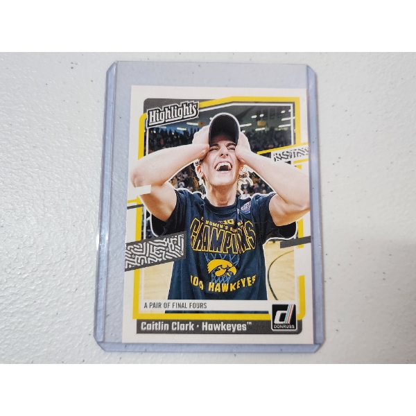 2024 Panini Donruss Caitlin Clark Rookie Basketball Card - Mint Condition