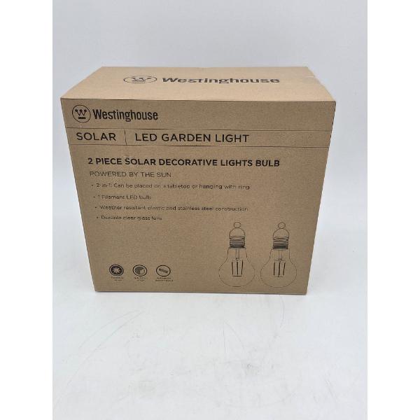 Brand New Westinghouse Solar LED Garden Light Two Pack