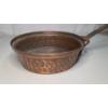 Image 2 : Antique Hand Forged Copper Frying Pan With Iron Handle