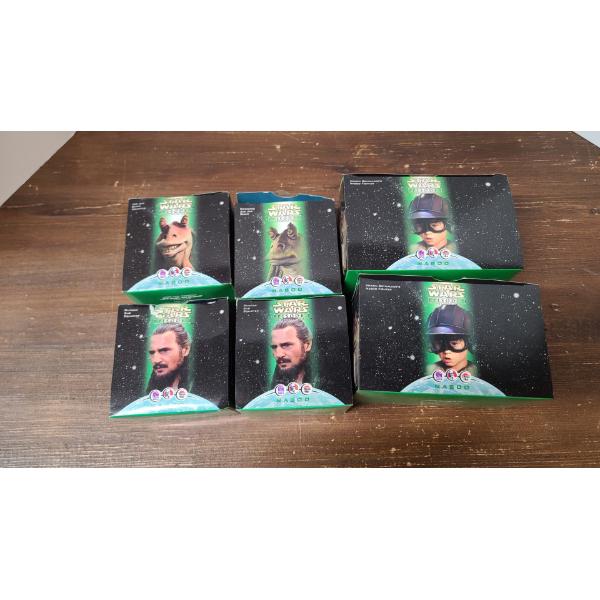 (6) KFC/Taco Bell/Pizza Hut Star Wars The Phantom Menace Episode 1 Promo Toys