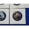 Image 7 : x11 Colorized Statehood Quarters Including Elvis Presley, Flowers, Lighthouses FV: $2.75