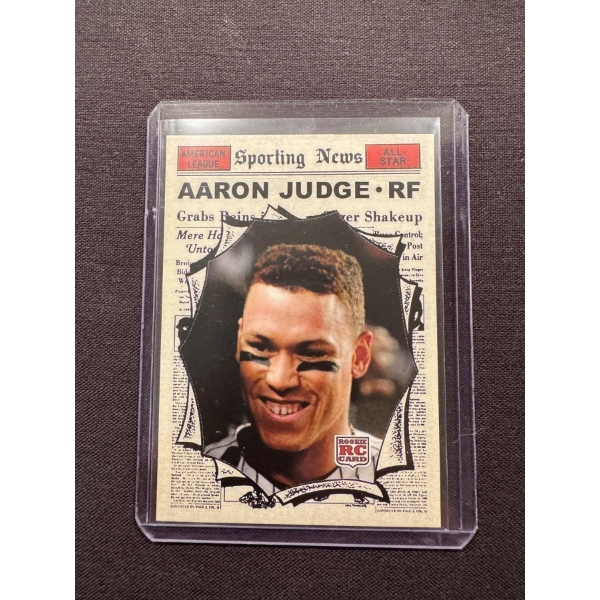2017 AARON JUDGE New York Yankees Card #4 Rookie Baseball Card - Mint Condition